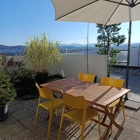 Bright Penthaus Apartement, With A Wonderful View Ljubljana Exteriör bild